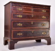 19TH CENTURY GEORGE III MAHOGANY CHEST OF DRAWERS