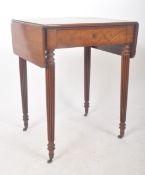 19TH CENTURY VICTORIAN MAHOGANY DROP LEAF TABLE