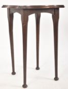 VICTORIAN 19TH CENTURY MAHOGANY ARTS & CRAFTS GAMES TABLE