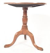 19TH CENTURY VICTORIAN MAHOGANY TRIPOD WINE TABLE