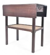 19TH CENTURY VICTORIAN MAHOGANY DROP LEAF TABLE