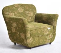 EARLY 20TH CENTURY OVERSTUFFED CHILDREN'S ARMCHAIR