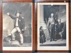 DUKE OF WELLINGTON & CHARLES NAPIER VICTORIAN ENGRAVINGS