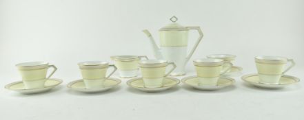 NORITAKE - MID CENTURY RETRO PORCELAIN TEA SERVICE
