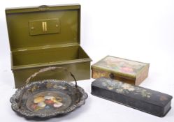 19TH CENTURY & LATER BOXES / BASKETS