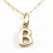 9CT GOLD PENDANT NECKLACE