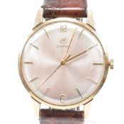 HALLMARKED 1960S 9CT GOLD CYMA WRIST WATCH