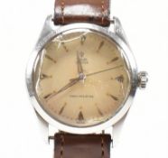 MID CENTURY TUDOR OYSTER STAINLESS STEEL WRISTWATCH