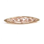CLOGAU HALLMARKED 9CT GOLD TREE OF LIFE BROOCH PIN PENDANT