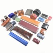 COLLECTION OF JEWELLERY BOXES CASES