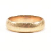 HALLMARKED 9CT GOLD BAND RING