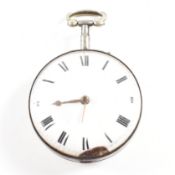 19TH CENTURY J JOHNSON OF LONDON FUSEE POCKET WATCH