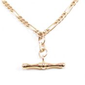 HALLMARKED 9CT GOLD WATCH CHAIN NECKLACE