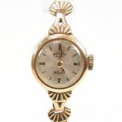 1967 HALLMARKED 9CT GOLD ROTARY WRIST WATCH AF