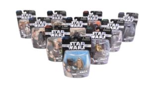 STAR WARS - THE SAGA COLLECTION - CARDED ACTION FIGURES