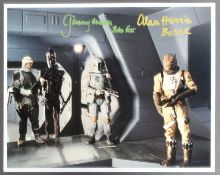 STAR WARS - BULLOCH & HARRIS - DUAL SIGNED ESB 8X10