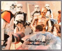 STAR WARS - TERRY MCGOVERN (STORMTROOPER) - TOPPS AUTHENTIC SIGNED 8X10