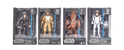 STAR WARS - THE BLACK SERIES - BOXED BLUE LINE ACTION FIGURES
