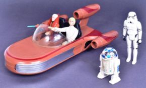 STAR WARS - VINTAGE KENNER / PALITOY LANDSPEEDER PLAYSET