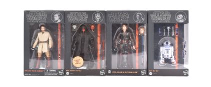STAR WARS - THE BLACK SERIES - BOXED ORANGE LINE ACTION FIGURES