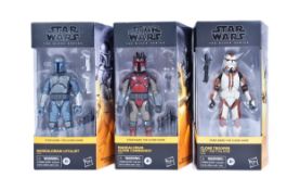 STAR WARS - THE BLACK SERIES - BOXED ACTION FIGURES