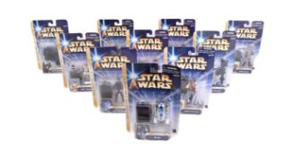 STAR WARS - ACTION FIGURES - COLLECTION OF BLUE CARD FIGURES
