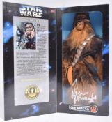 STAR WARS - PETER MAYHEW (D.2019) - SIGNED 12