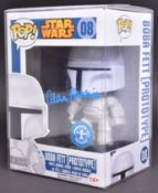STAR WARS - ALAN HARRIS (D.2020) - BOBA FETT - SIGNED FUNKO POP