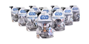 STAR WARS - THE CLONE WARS - HASBRO CARDED ACTION FIGURES