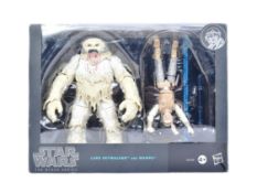STAR WARS - HASBRO BLACK SERIES SKYWALKER & WAMPA FIGURES