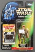 STAR WARS - HUGH SPIGHT - PRUNCE FACE - SIGNED MOC FIGURE