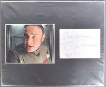 STAR WARS - DON HENDERSON (1931-1997) - SCARCE AUTOGRAPH