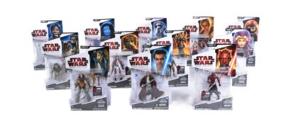 STAR WARS - SAGA LEGENDS - COMPLETE TRADE BOX OF ACTION FIGURES
