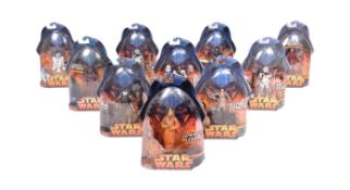 STAR WARS - REVENGE OF THE SITH - CARDED ACTION FIGURES
