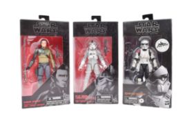 STAR WARS - THE BLACK SERIES - BOXED ACTION FIGURES