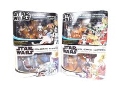 STAR WARS - CLONE WARS DVD COLLECTION ACTION FIGURES