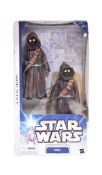 STAR WARS - JAWA - RUSTY GOFFE OWNED & SIGNED ACTION FIGURE SET