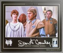 STAR WARS - DERMOT CROWLEY - OFFICIAL PIX SIGNED 8X10