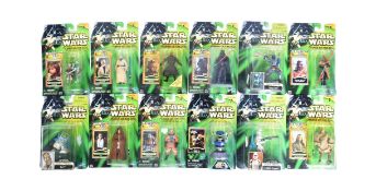 STAR WARS - POWER OF THE JEDI - CARDED ACTION FIGURES