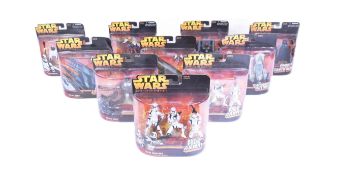 STAR WARS - REVENGE OF THE SITH - CARDED ACTION FIGURES