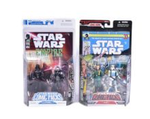 STAR WARS - COMIC PACKS - BOXED ACTION FIGURES & COMIC BOOK SETS