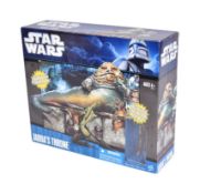 STAR WARS - CLONE WARS - JABBA'S THRONE BOXED PLAYSET