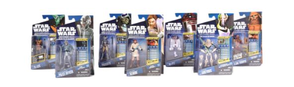 STAR WARS - THE CLONE WARS - CARDED ACTION FIGURES