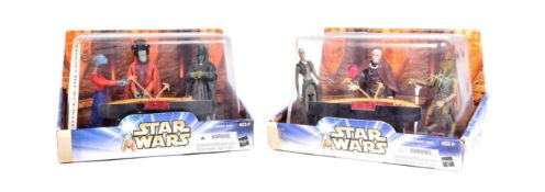 STAR WARS - ATTACK OF THE CLONES - GEONOSIAN WAR ROOM SETS