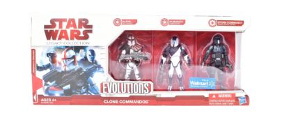 STAR WARS - EVOLUTIONS - BOXED ACTION FIGURE SET