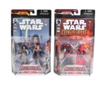 STAR WARS - COMIC PACKS - BOXED ACTION FIGURES & COMIC BOOK SETS