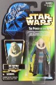 STAR WARS - MICHAEL CARTER - BIB FORTUNA - SIGNED ACTION FIGURE