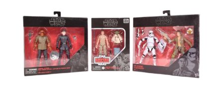 STAR WARS - THE BLACK SERIES - BOXED ACTION FIGURES