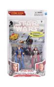 STAR WARS - COMIC PACKS - BOXED ACTION FIGURES & COMIC BOOK