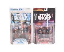 STAR WARS - COMIC PACKS - BOXED ACTION FIGURES & COMIC BOOK SETS